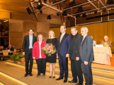 von links: Andreas Jung MdB, Gabriele Schmidt MdB, Ann-Katrin und Felix Schreiner, Thomas Dörflinger MdB, Dr. Patrick Rapp MdL